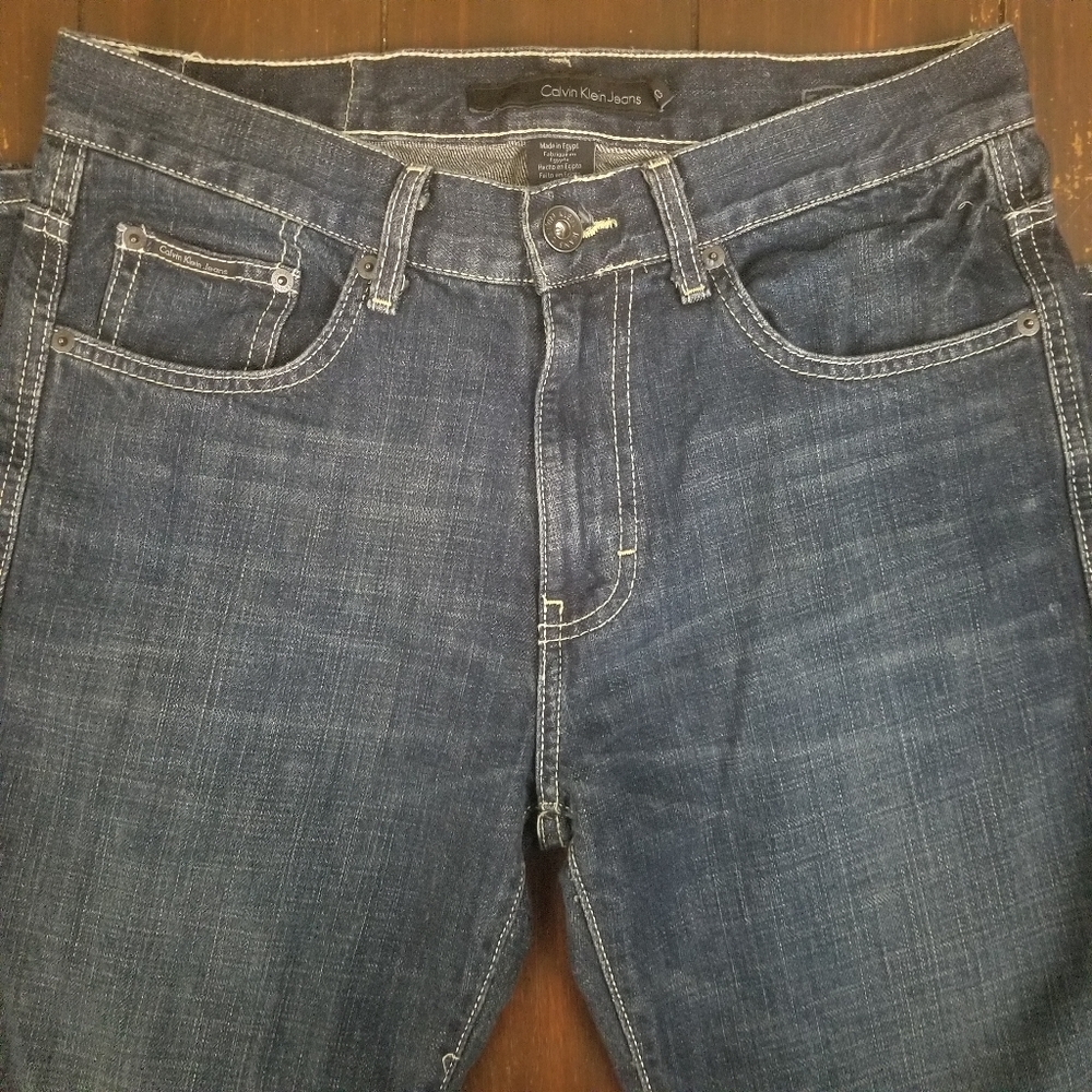 Like New Calvin Klein Slim Fit Blue Jeans